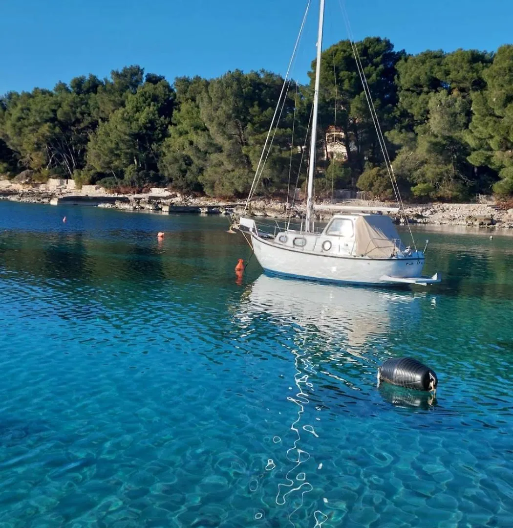 Studio Apartment In Mali Losinj With Terrace, Air Conditioning, Wifi, Washing Machine 4913-2